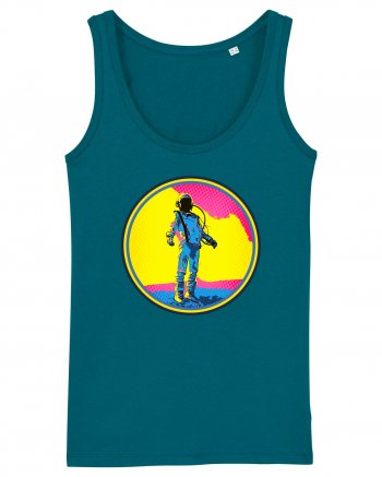 Retro Astronaut  Ocean Depth