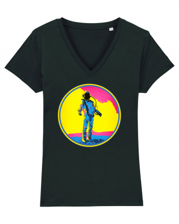 Retro Astronaut  Black