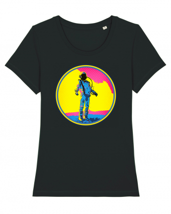 Retro Astronaut  Black