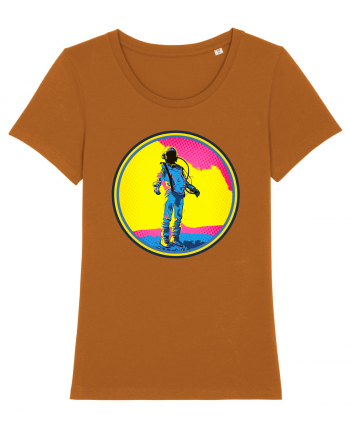 Retro Astronaut  Roasted Orange