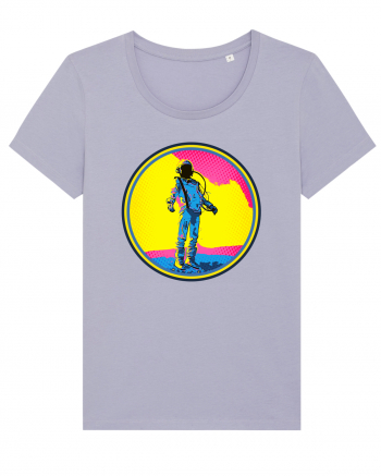 Retro Astronaut  Lavender