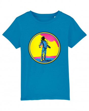 Retro Astronaut  Azur
