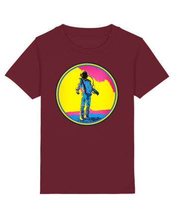 Retro Astronaut  Burgundy