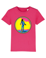 Retro Astronaut  Tricou mânecă scurtă  Copii Mini Creator