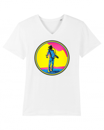 Retro Astronaut  White
