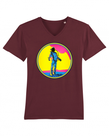 Retro Astronaut  Burgundy