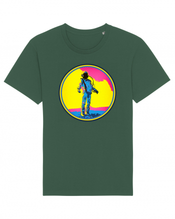 Retro Astronaut  Bottle Green