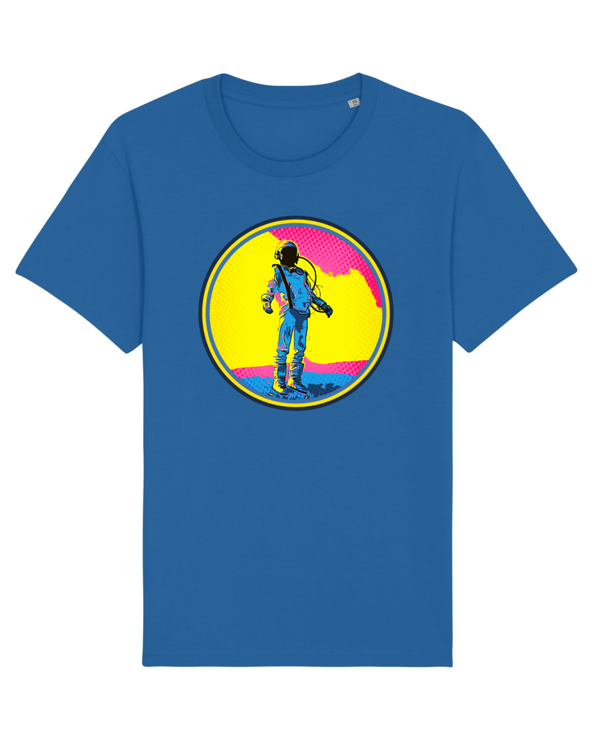 Tricou mânecă scurtă Unisex Rocker Royal Blue