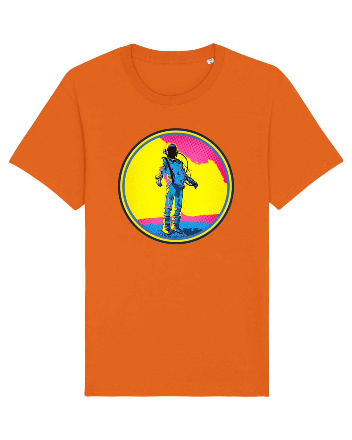 Tricou mânecă scurtă Unisex Rocker Bright Orange