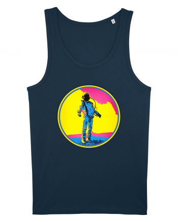 Retro Astronaut  Navy