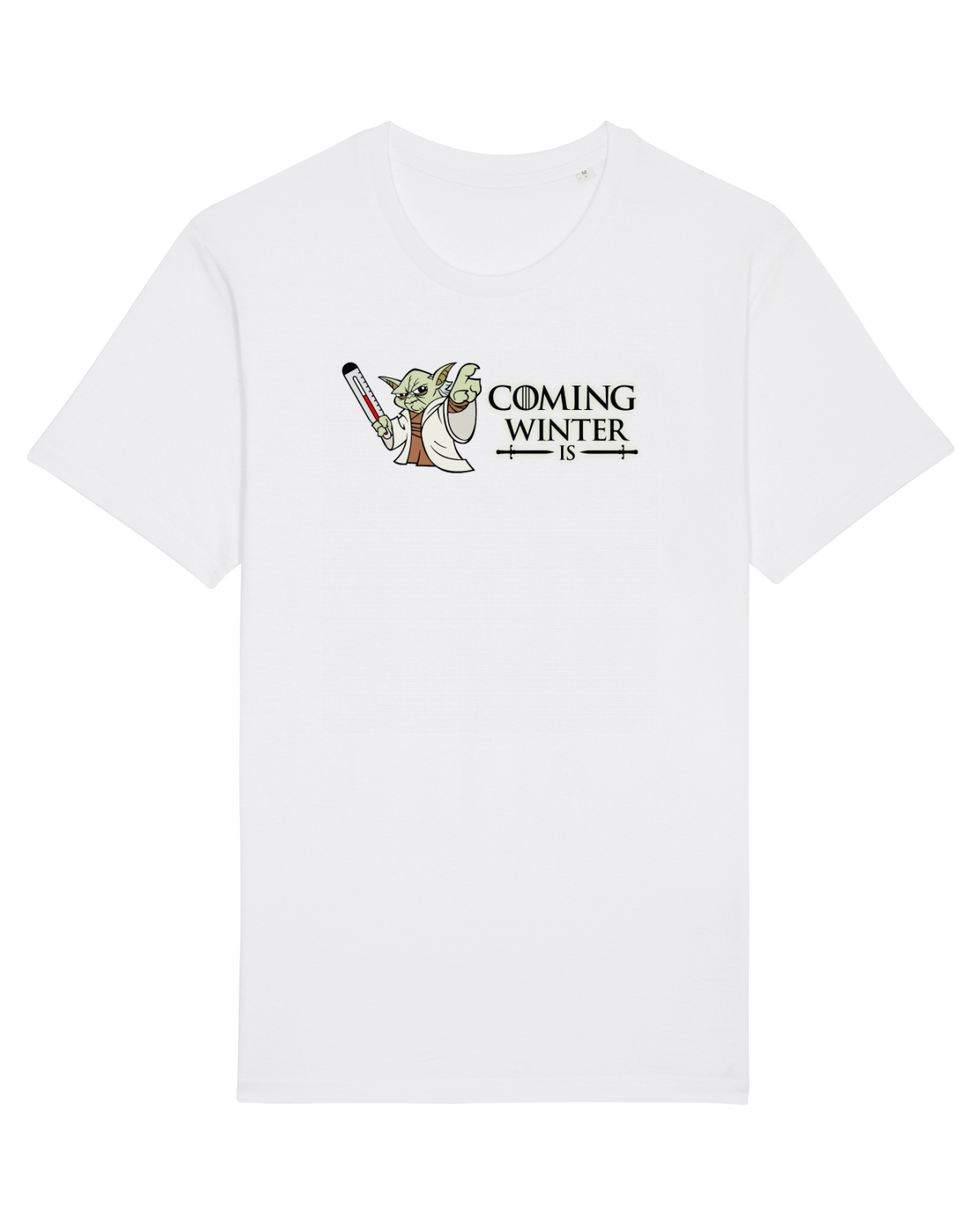 Tricou mânecă scurtă Unisex Rocker White
