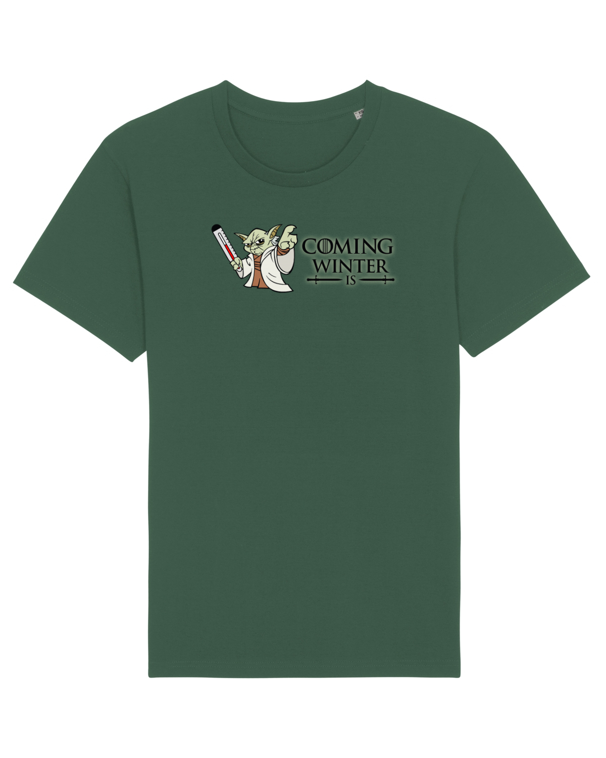 Tricou mânecă scurtă Unisex Rocker Bottle Green