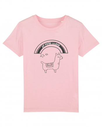 No Prob-Llama Cotton Pink