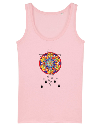 Mandala in Dreamcatcher Cotton Pink
