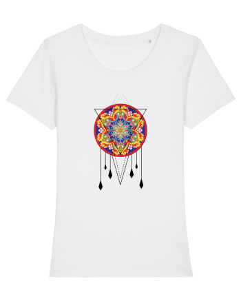 Mandala in Dreamcatcher White