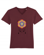 Mandala in Dreamcatcher Tricou mânecă scurtă guler V Bărbat Presenter