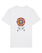 Mandala in Dreamcatcher Tricou mânecă scurtă Unisex Rocker