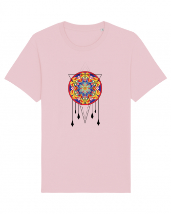 Mandala in Dreamcatcher Cotton Pink