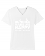 BUNNIES Tricou mânecă scurtă guler V Bărbat Presenter