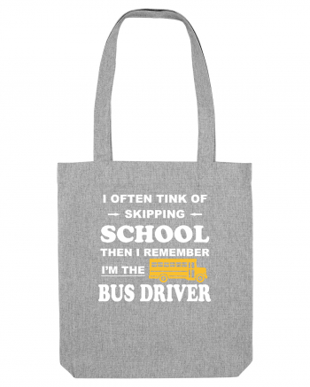 BUS DRIVER Heather Grey