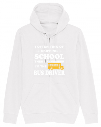 BUS DRIVER White