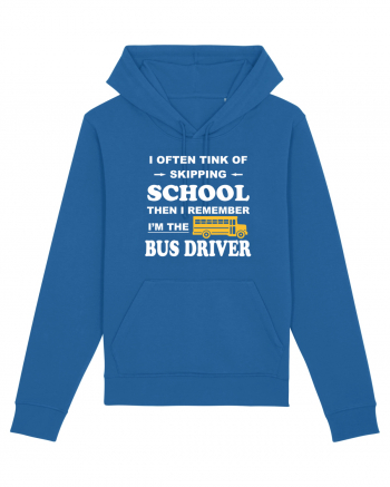 BUS DRIVER Royal Blue