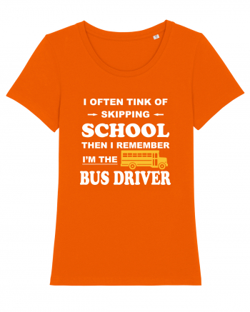 BUS DRIVER Bright Orange