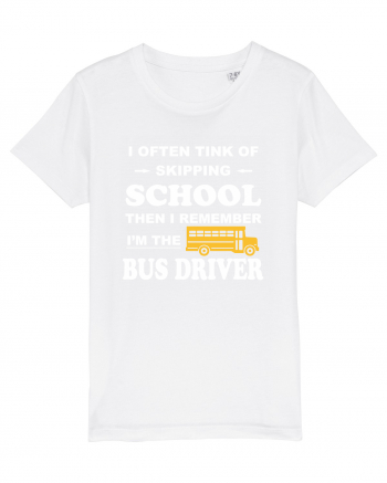 BUS DRIVER White