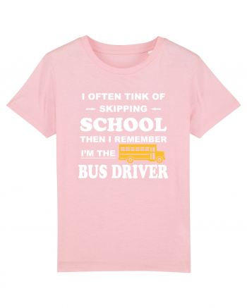 BUS DRIVER Cotton Pink