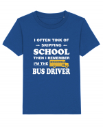 BUS DRIVER Tricou mânecă scurtă  Copii Mini Creator