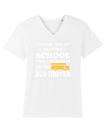 BUS DRIVER White