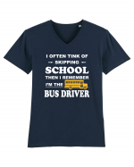 BUS DRIVER Tricou mânecă scurtă guler V Bărbat Presenter