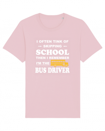 BUS DRIVER Cotton Pink