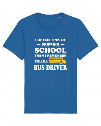 BUS DRIVER Royal Blue