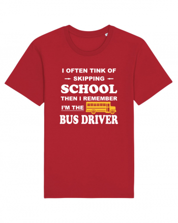 BUS DRIVER Red