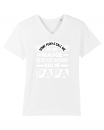 PAPA Tricou mânecă scurtă guler V Bărbat Presenter