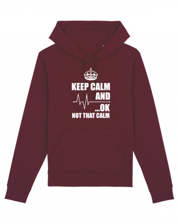 KEEP CALM Burgundy