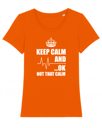 KEEP CALM Bright Orange