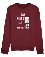 KEEP CALM Bluză mânecă lungă Unisex Rise