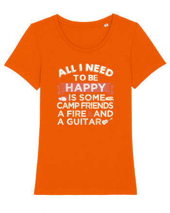 CAMP FRIENDS Bright Orange