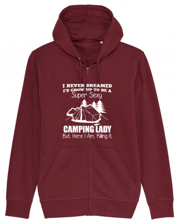 CAMPING LADY Burgundy