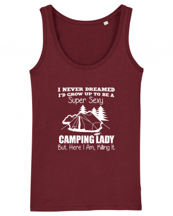 CAMPING LADY Burgundy