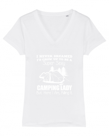 CAMPING LADY White