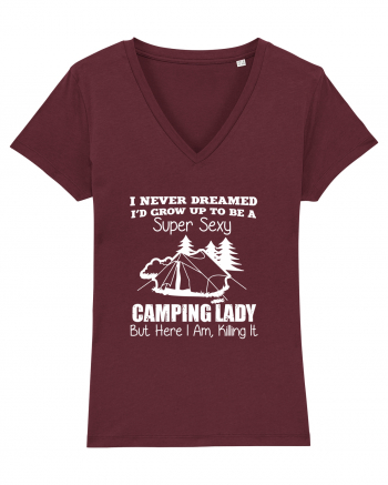 CAMPING LADY Burgundy