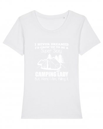 CAMPING LADY White