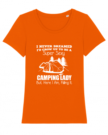 CAMPING LADY Bright Orange