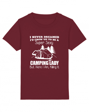 CAMPING LADY Burgundy