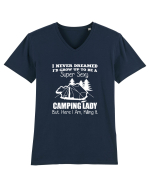 CAMPING LADY Tricou mânecă scurtă guler V Bărbat Presenter