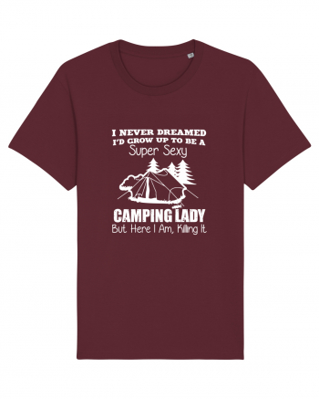 CAMPING LADY Burgundy