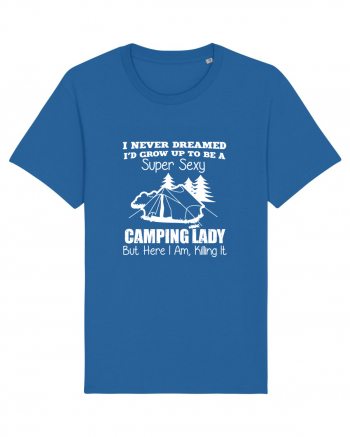 CAMPING LADY Royal Blue